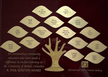 Last Call: 2022 Kerston Community Educator Award  November 10th!